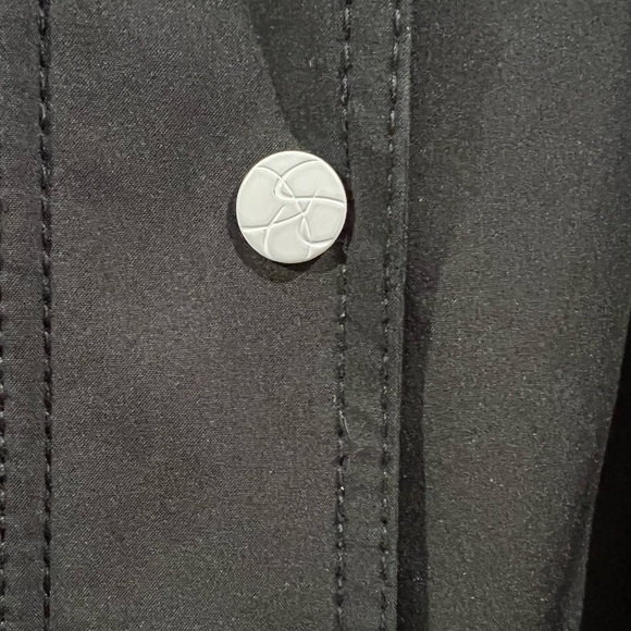 Jessica Simpson Black Zip-Up Spring Jacket - Size Small - Picture 4 of 9